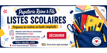 Service liste scolaire pré-remplie Ma Papeterie